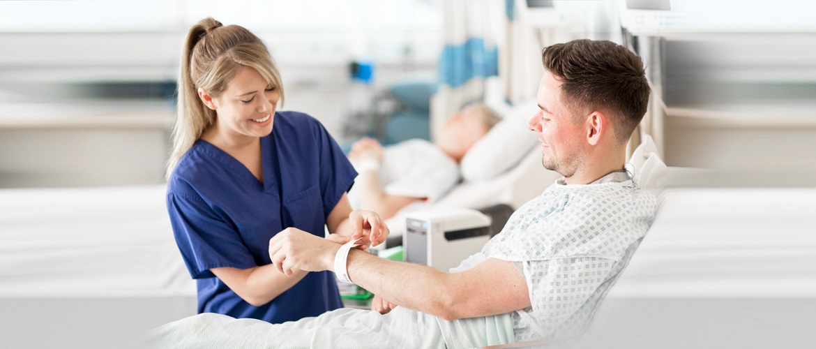 Krankensschwwester Light Patient Gedruckte Armband ähm