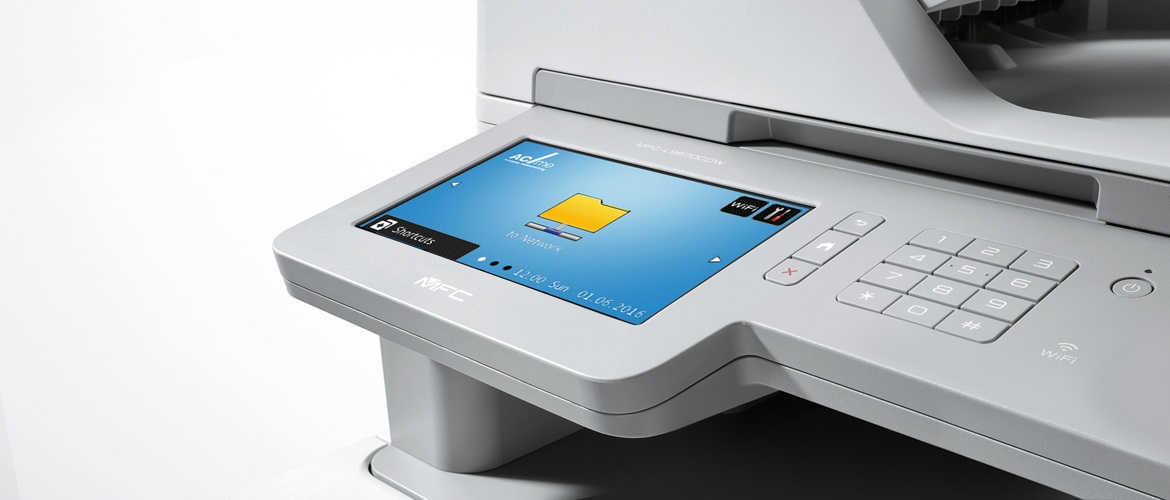 Brother FARBLASERDRUCEKR mit Großem, IndividualItemem Touch-Display