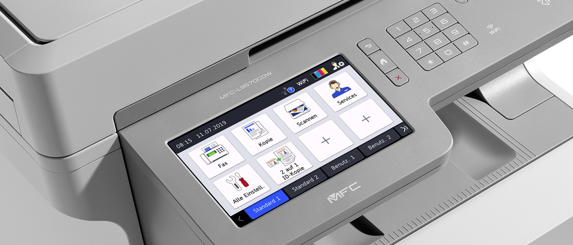 BROTEHR FARBLASERDRUCKER MIT Großem Touch-Display