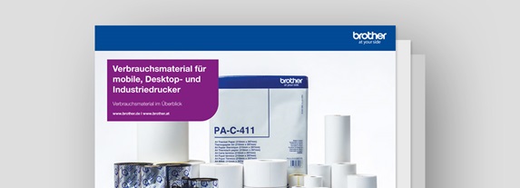 Verbrauchsmaterialien für mobile, Desktop- und Industrie-Etikettendrucker, einschließlich der Serien RJ, TD und TJ.