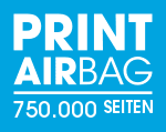 PRINT AirBag-Logo, Druckvolumen 700.000 Seiten