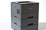 HL-L5100DN mit bis zu 3 Papierkassetten