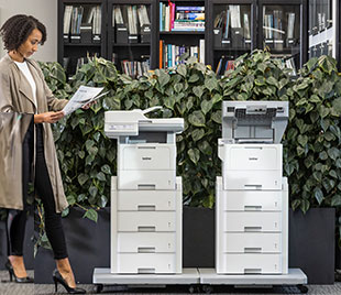 EL Drucker im Büro