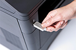 DCP-8110DN mit USB-Host